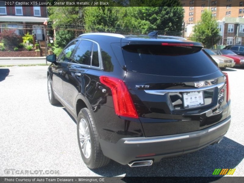 Stellar Black Metallic / Jet Black 2017 Cadillac XT5 Luxury