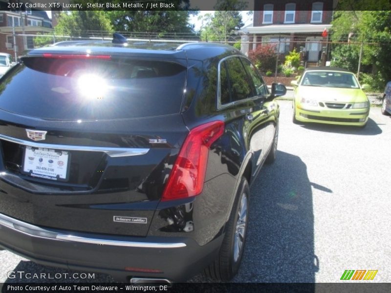 Stellar Black Metallic / Jet Black 2017 Cadillac XT5 Luxury