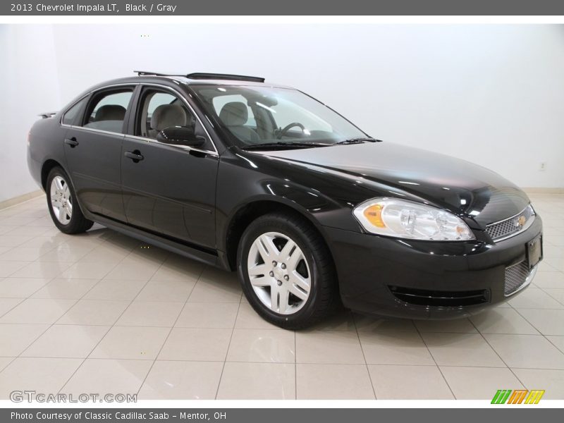 Black / Gray 2013 Chevrolet Impala LT