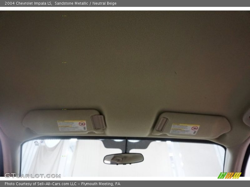Sandstone Metallic / Neutral Beige 2004 Chevrolet Impala LS