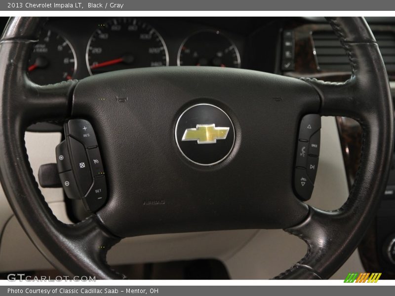 Black / Gray 2013 Chevrolet Impala LT