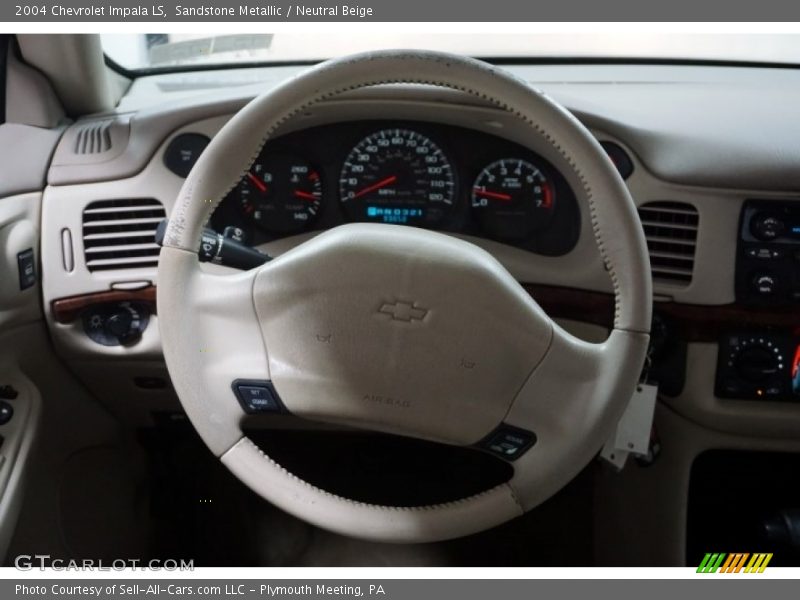 Sandstone Metallic / Neutral Beige 2004 Chevrolet Impala LS