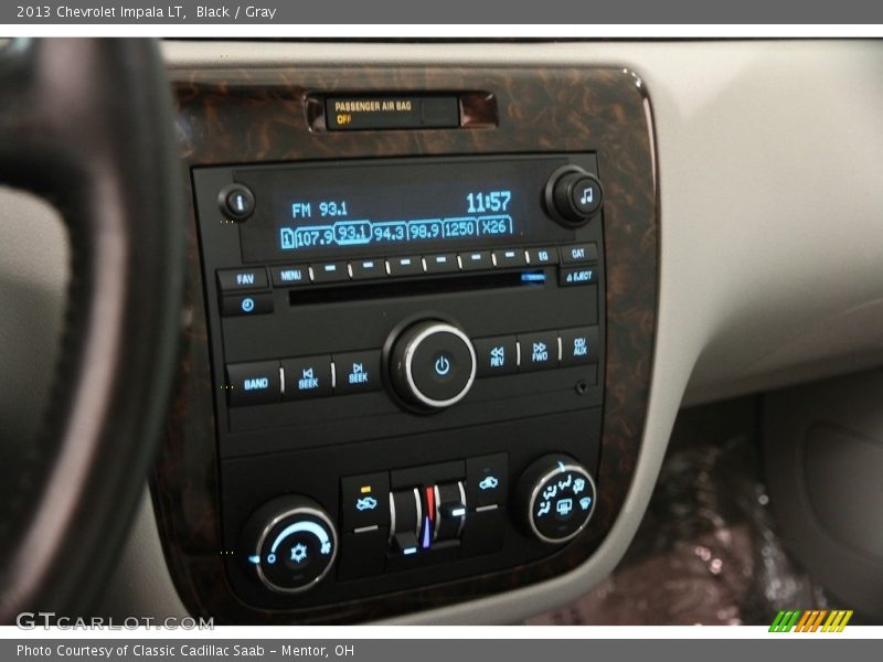 Black / Gray 2013 Chevrolet Impala LT