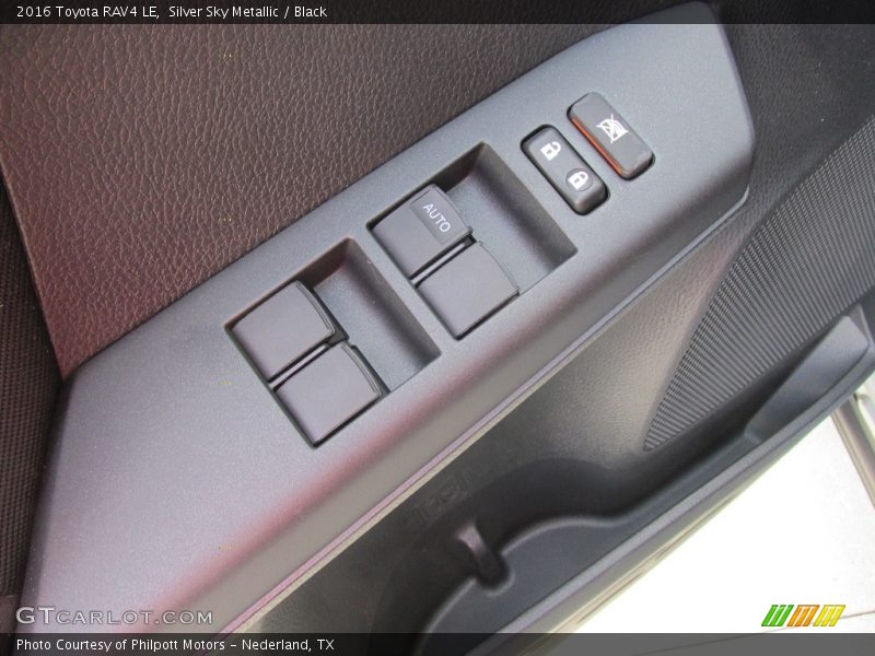 Silver Sky Metallic / Black 2016 Toyota RAV4 LE