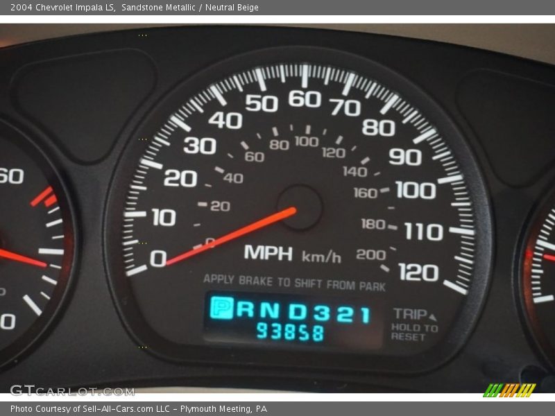 Sandstone Metallic / Neutral Beige 2004 Chevrolet Impala LS