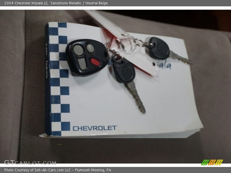 Sandstone Metallic / Neutral Beige 2004 Chevrolet Impala LS