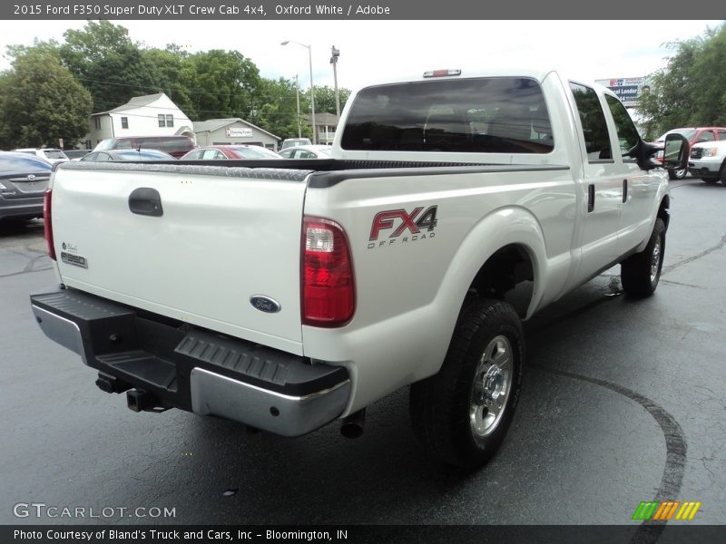Oxford White / Adobe 2015 Ford F350 Super Duty XLT Crew Cab 4x4