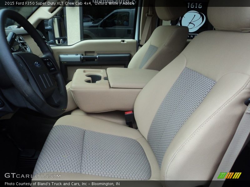 Oxford White / Adobe 2015 Ford F350 Super Duty XLT Crew Cab 4x4