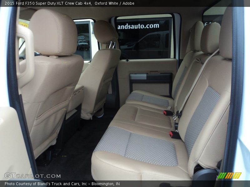 Oxford White / Adobe 2015 Ford F350 Super Duty XLT Crew Cab 4x4