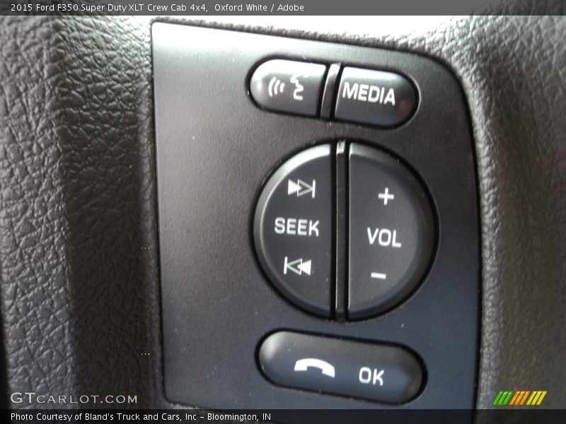 Oxford White / Adobe 2015 Ford F350 Super Duty XLT Crew Cab 4x4