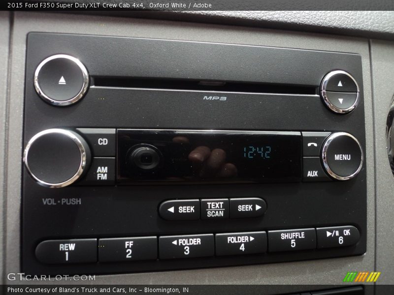 Oxford White / Adobe 2015 Ford F350 Super Duty XLT Crew Cab 4x4