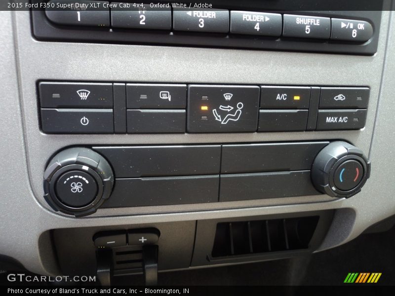 Oxford White / Adobe 2015 Ford F350 Super Duty XLT Crew Cab 4x4