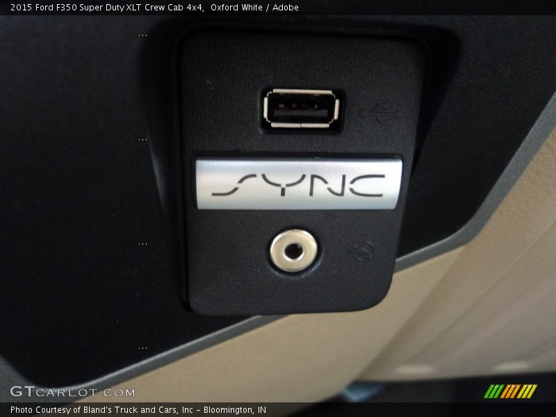Oxford White / Adobe 2015 Ford F350 Super Duty XLT Crew Cab 4x4