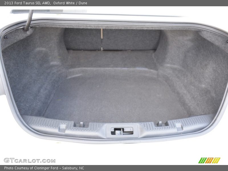 Oxford White / Dune 2013 Ford Taurus SEL AWD