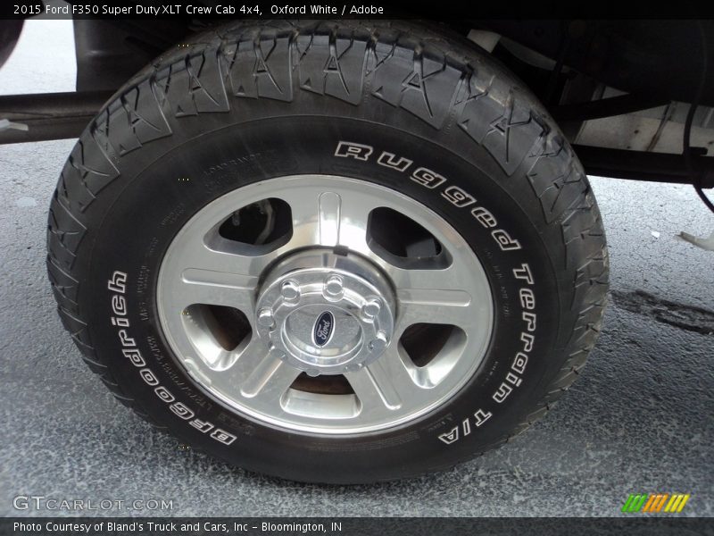 Oxford White / Adobe 2015 Ford F350 Super Duty XLT Crew Cab 4x4