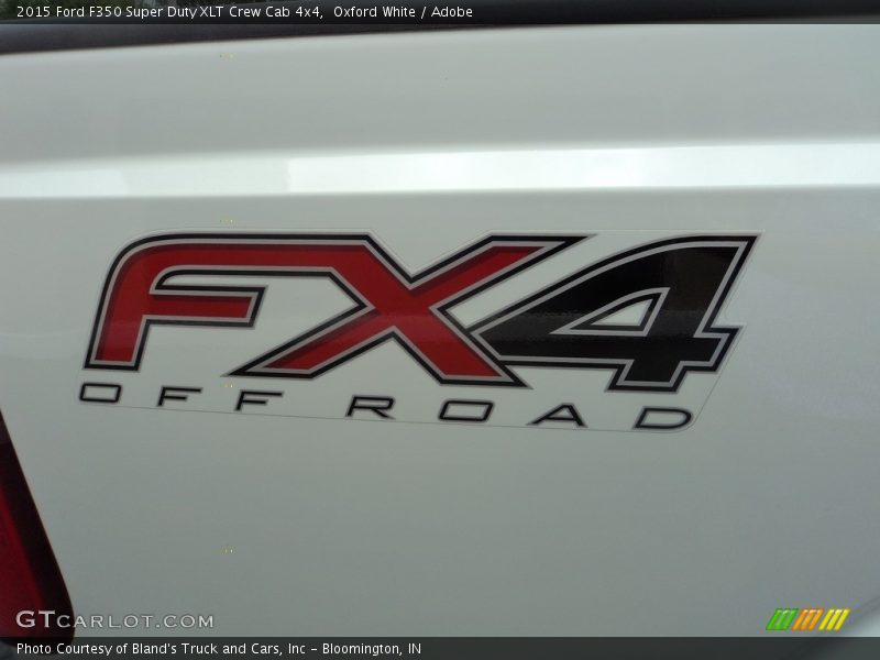 Oxford White / Adobe 2015 Ford F350 Super Duty XLT Crew Cab 4x4