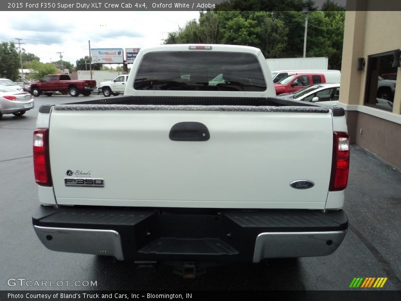 Oxford White / Adobe 2015 Ford F350 Super Duty XLT Crew Cab 4x4