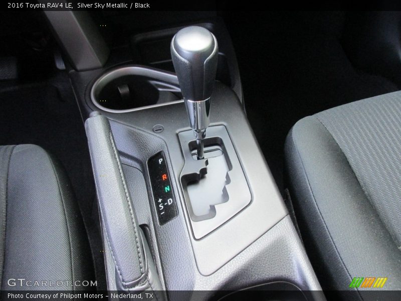 Silver Sky Metallic / Black 2016 Toyota RAV4 LE