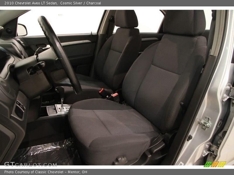 Cosmic Silver / Charcoal 2010 Chevrolet Aveo LT Sedan