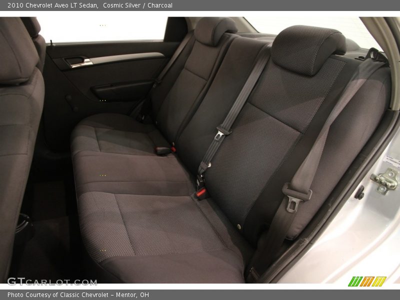 Cosmic Silver / Charcoal 2010 Chevrolet Aveo LT Sedan