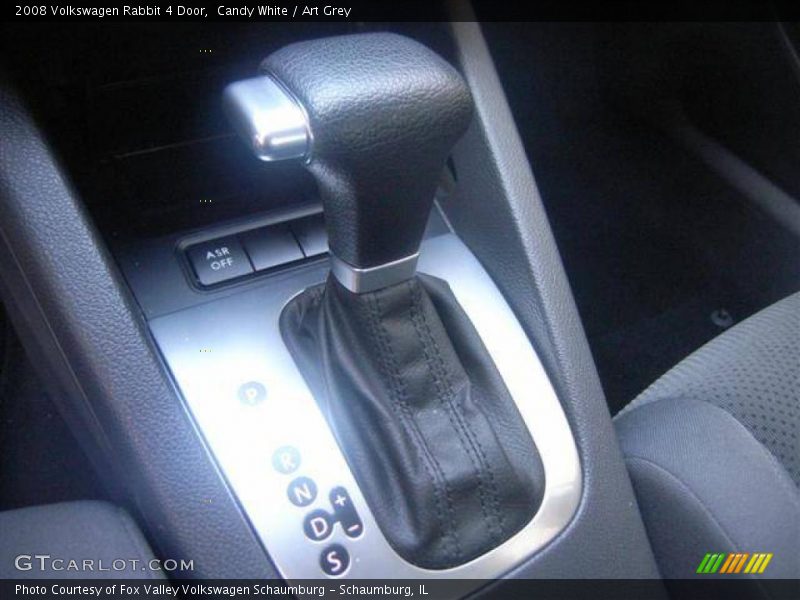 Candy White / Art Grey 2008 Volkswagen Rabbit 4 Door