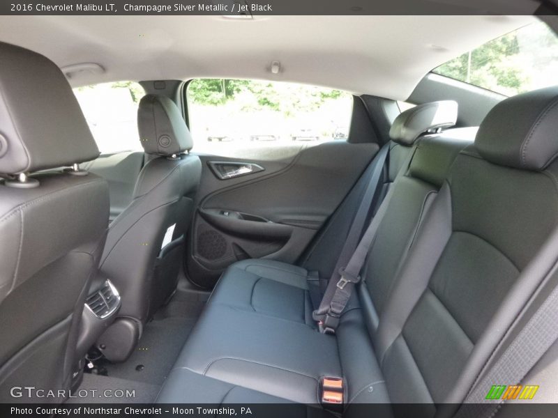 Champagne Silver Metallic / Jet Black 2016 Chevrolet Malibu LT