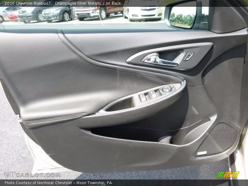 Champagne Silver Metallic / Jet Black 2016 Chevrolet Malibu LT