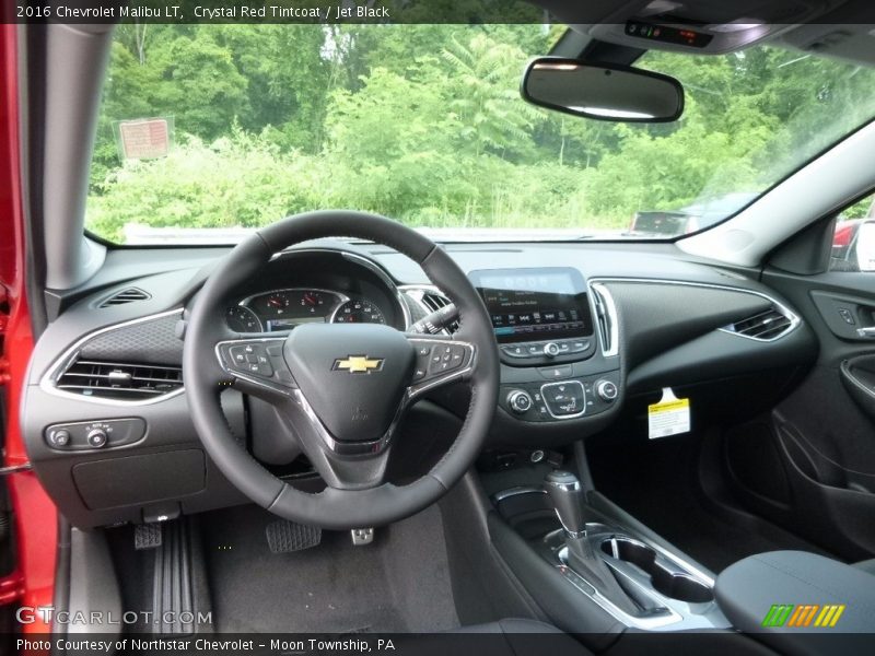 Crystal Red Tintcoat / Jet Black 2016 Chevrolet Malibu LT