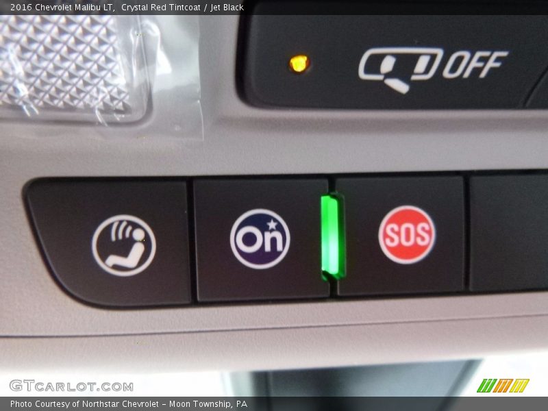 Crystal Red Tintcoat / Jet Black 2016 Chevrolet Malibu LT