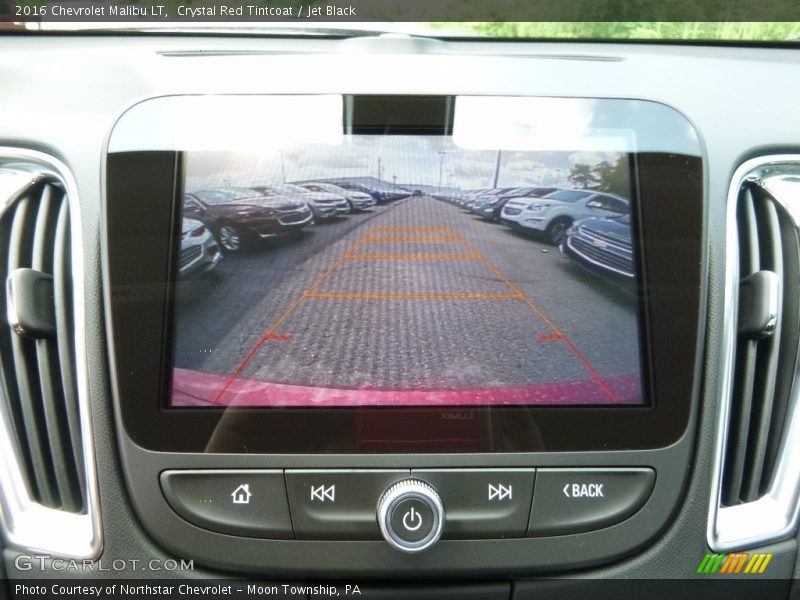 Crystal Red Tintcoat / Jet Black 2016 Chevrolet Malibu LT