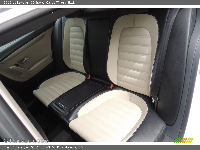 Candy White / Black 2010 Volkswagen CC Sport
