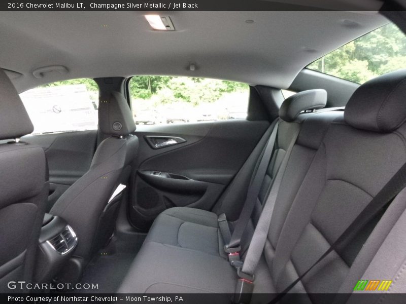 Champagne Silver Metallic / Jet Black 2016 Chevrolet Malibu LT