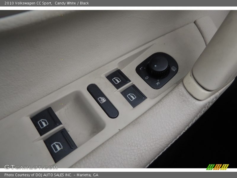 Candy White / Black 2010 Volkswagen CC Sport