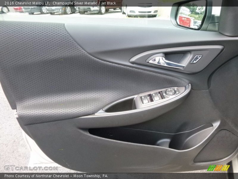 Champagne Silver Metallic / Jet Black 2016 Chevrolet Malibu LT