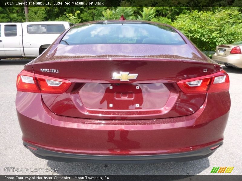 Butte Red Metallic / Jet Black 2016 Chevrolet Malibu LT