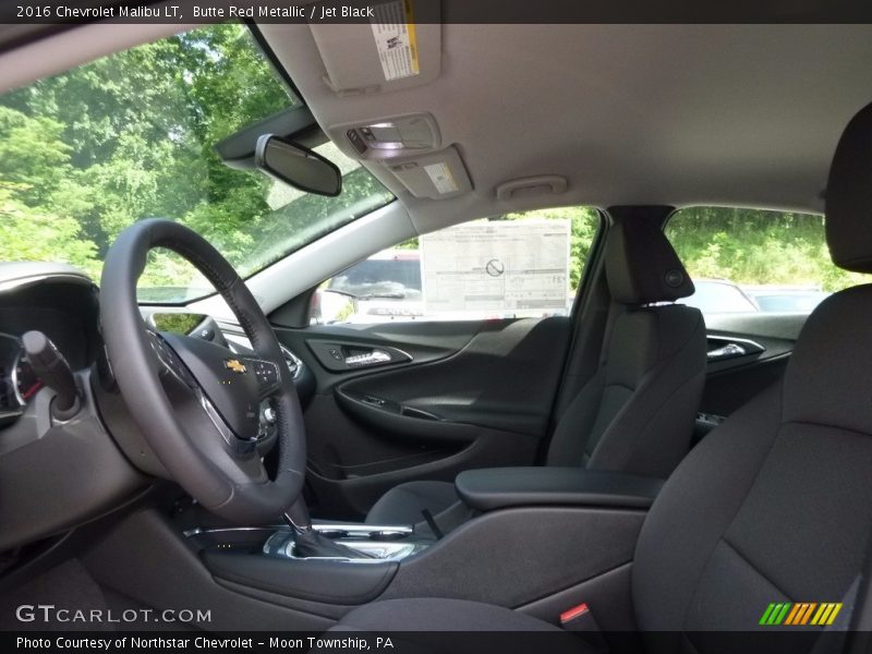 Butte Red Metallic / Jet Black 2016 Chevrolet Malibu LT