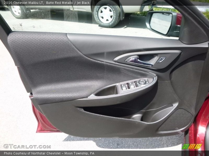 Butte Red Metallic / Jet Black 2016 Chevrolet Malibu LT
