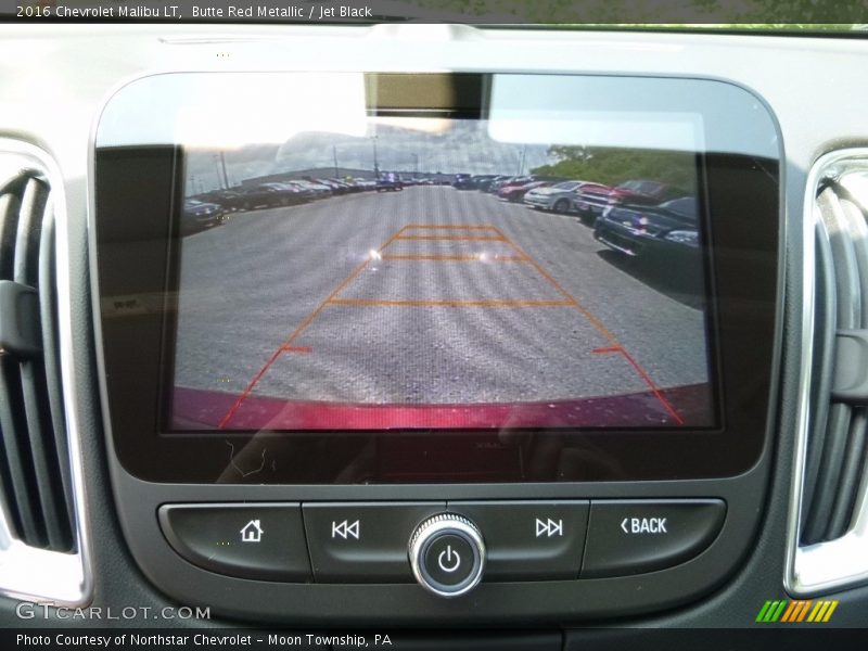 Butte Red Metallic / Jet Black 2016 Chevrolet Malibu LT
