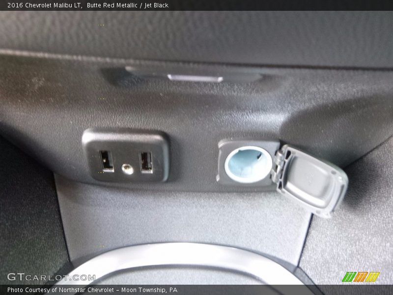 Butte Red Metallic / Jet Black 2016 Chevrolet Malibu LT