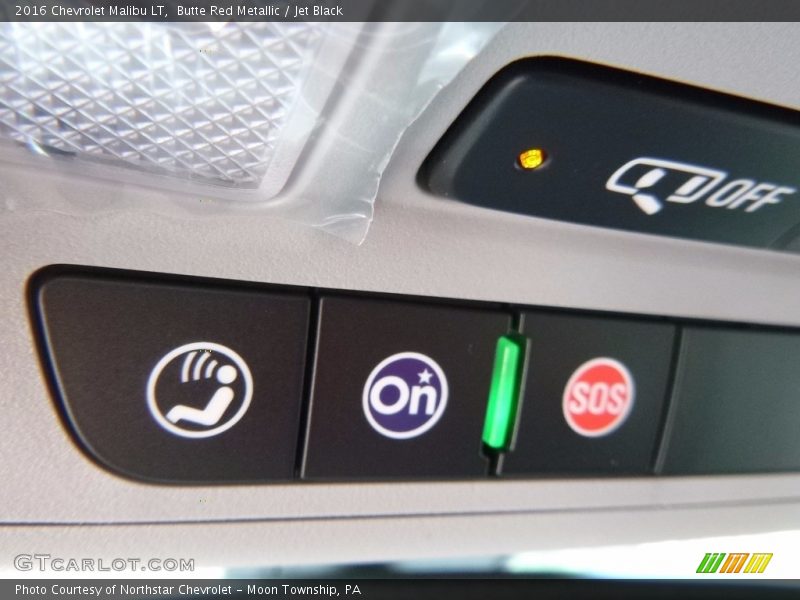 Butte Red Metallic / Jet Black 2016 Chevrolet Malibu LT