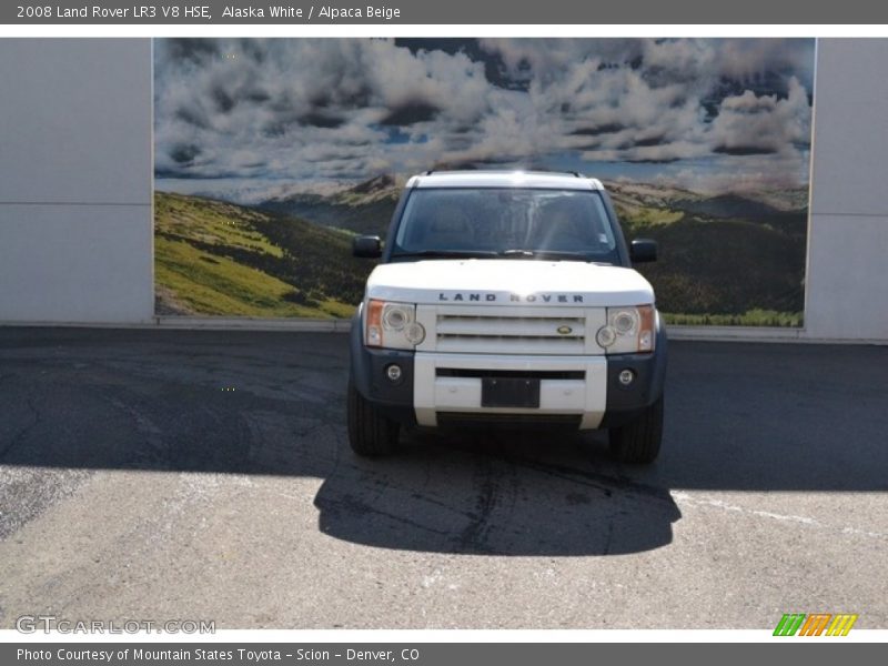 Alaska White / Alpaca Beige 2008 Land Rover LR3 V8 HSE