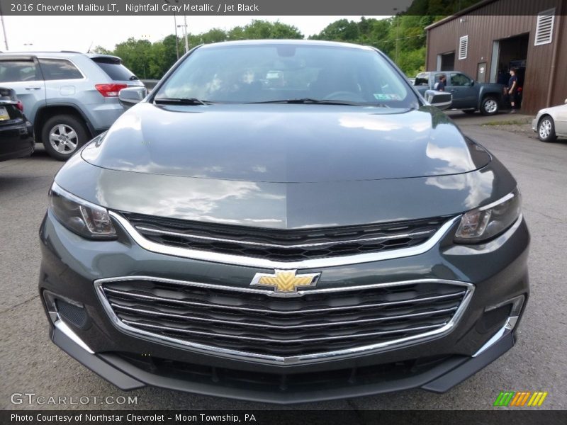 Nightfall Gray Metallic / Jet Black 2016 Chevrolet Malibu LT