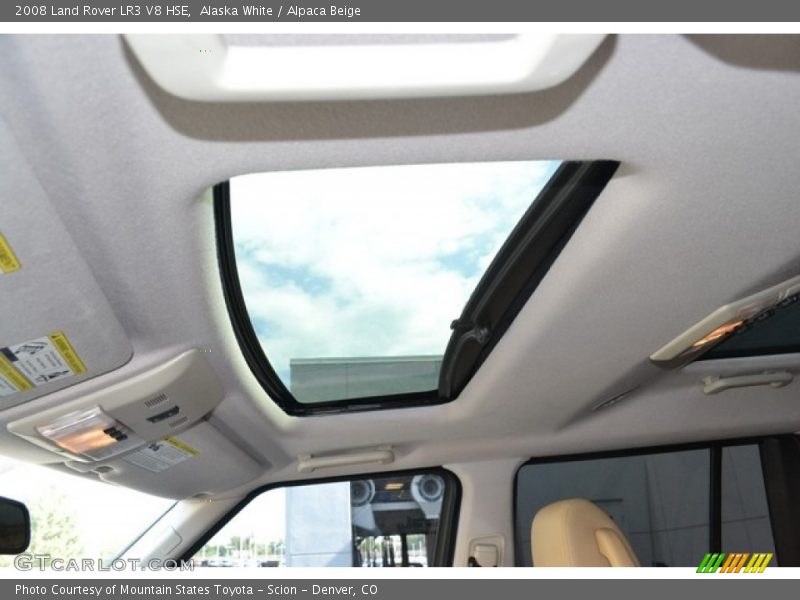 Alaska White / Alpaca Beige 2008 Land Rover LR3 V8 HSE