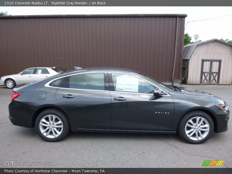 Nightfall Gray Metallic / Jet Black 2016 Chevrolet Malibu LT