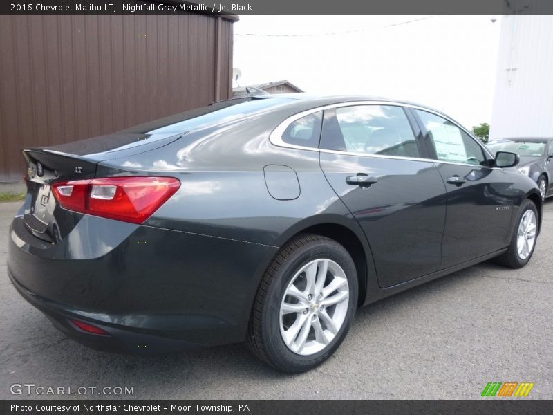 Nightfall Gray Metallic / Jet Black 2016 Chevrolet Malibu LT