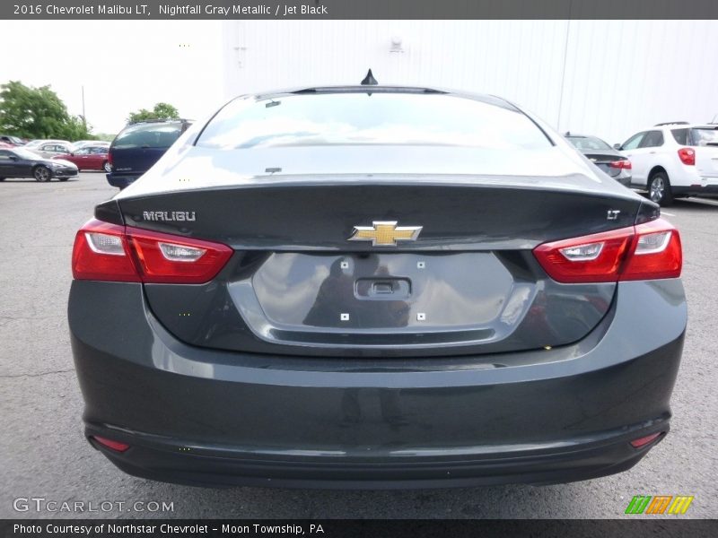 Nightfall Gray Metallic / Jet Black 2016 Chevrolet Malibu LT