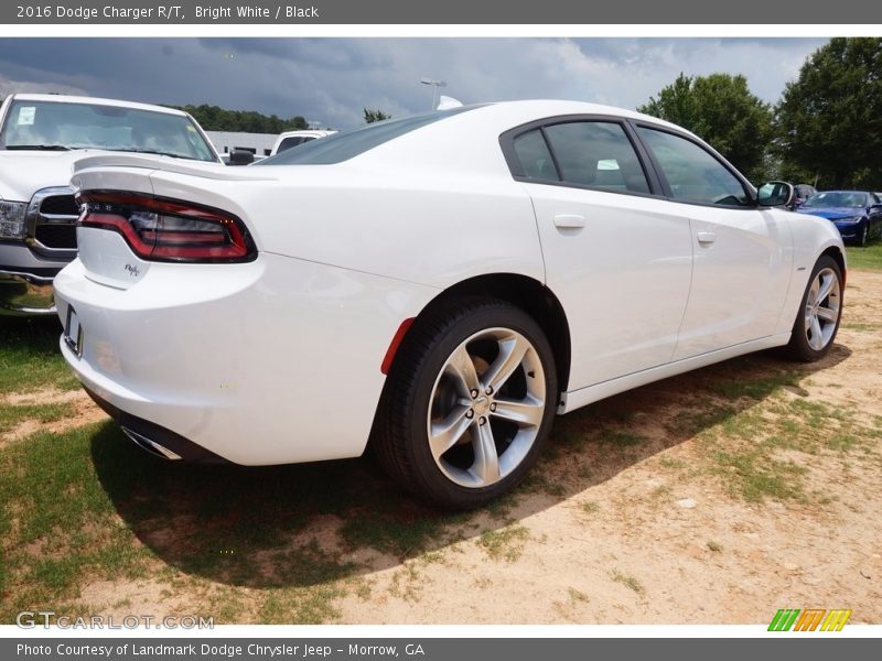 Bright White / Black 2016 Dodge Charger R/T