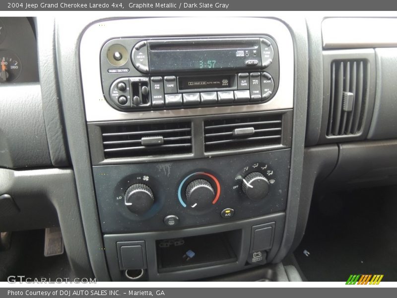 Graphite Metallic / Dark Slate Gray 2004 Jeep Grand Cherokee Laredo 4x4
