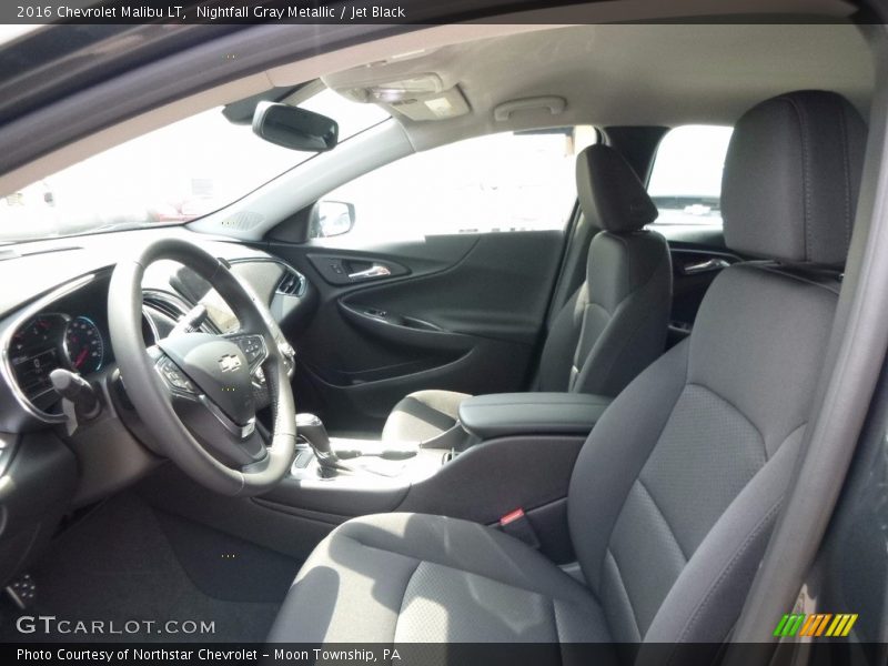 Nightfall Gray Metallic / Jet Black 2016 Chevrolet Malibu LT