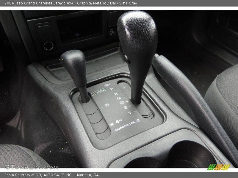 Graphite Metallic / Dark Slate Gray 2004 Jeep Grand Cherokee Laredo 4x4